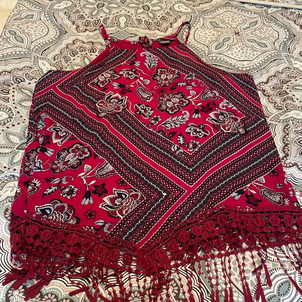 NY&Co paisley, patterned blouse